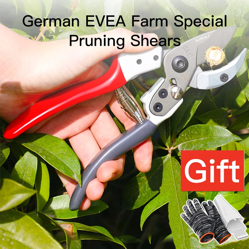 AIRAJ Strength Pruning Shears Household Farm High Quality Garden Tree Shears Orchard Pruning scissors Can Cut 30mm Branches