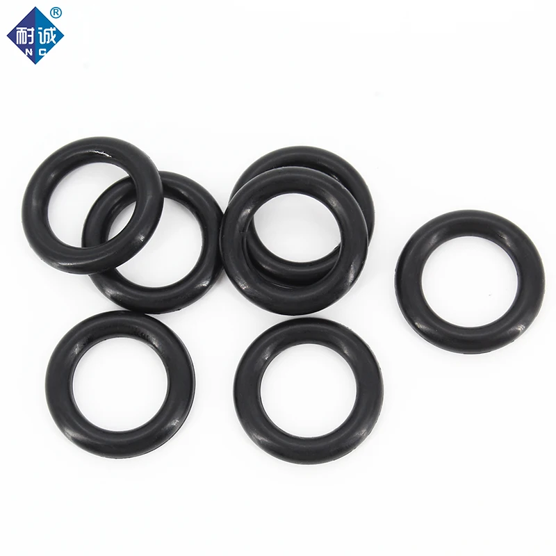 NBR O Ring Seal Gasket Thickness CS4mm OD12-200mm Wear Resistant Automobile Petrol Nitrile Rubber O-Ring Waterproof Black