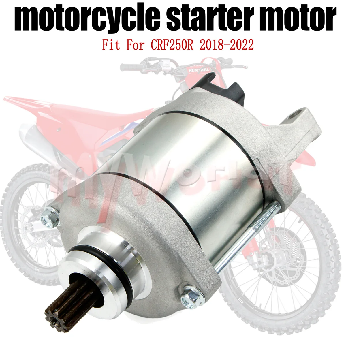 Fit For HONDA CRF250R CRF250RX 2018 - 2022 Motorcycle Electrical Engine Starter Motor CRF250 R/RX 2019 2020 2021 18 19 20 21 22