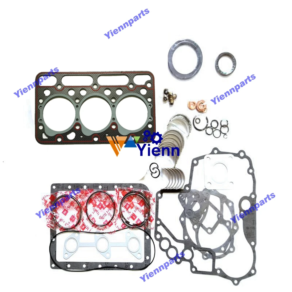 D1302 D1302-DI-A Engine Re-ring Kit For Kubota Diesel Engine Parts L1-185 L1-195 Tractor L2002