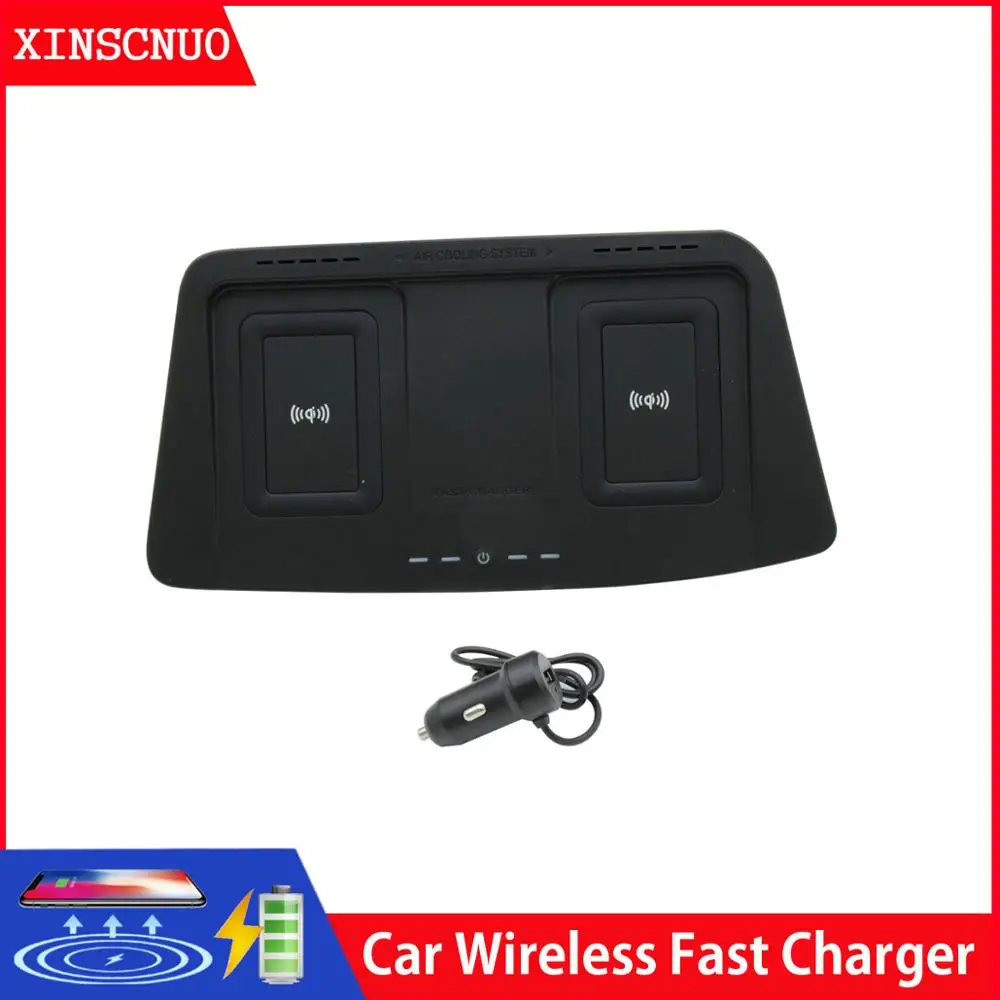 Car Accessories wireless charger for car For Toyota highlander 2015-2018 Fast Charger Module Wireless Onboard Car Charging Pad