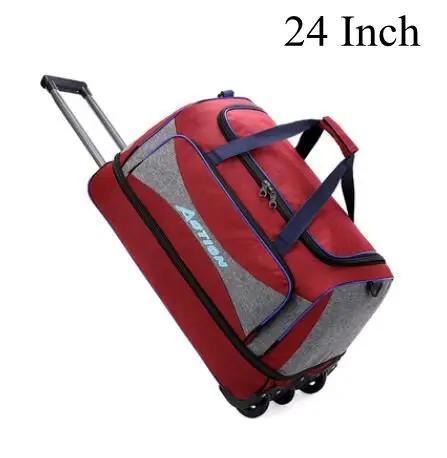 Sizes 20-22-24 Inch Trolley Totes Bags Men wheeled Bag Travel Rolling Duffle Cabin Travel Trolley Rolling Bag Baggage bags