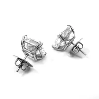 CAOSHI Stylish Simple Stud Earrings for Women Trendy Modern Style Dazzling Zirconia Accessories Wedding Engagement Jewelry Gift - Image 3