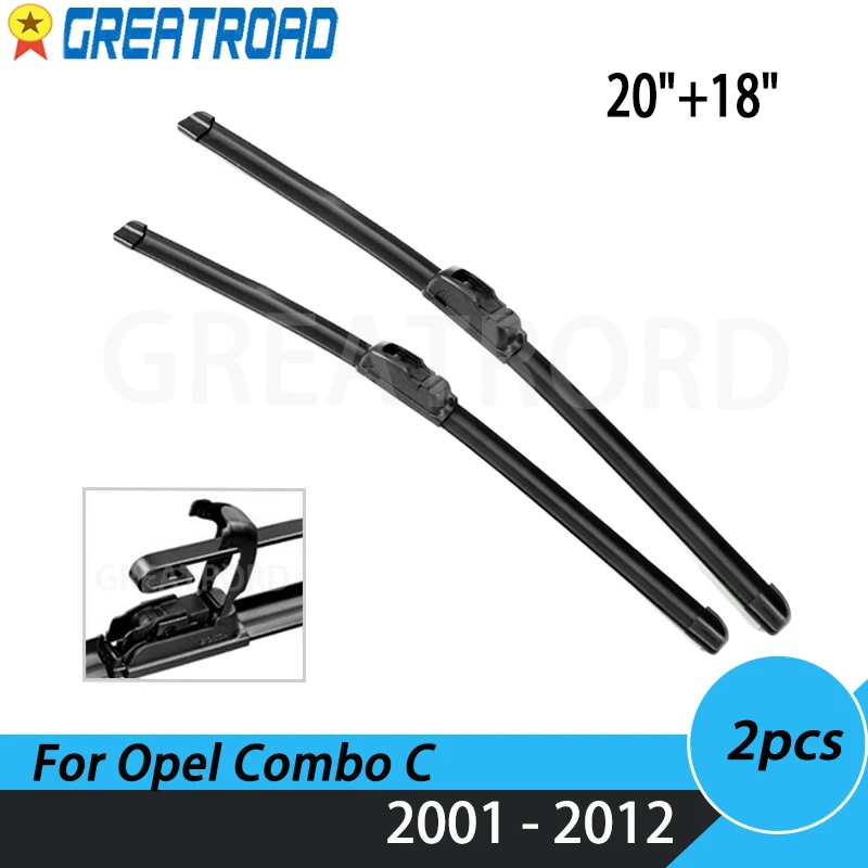 Wiper Front Wiper Blades For Opel Combo C 2001 - 2012 Windshield Windscreen Front Window 20