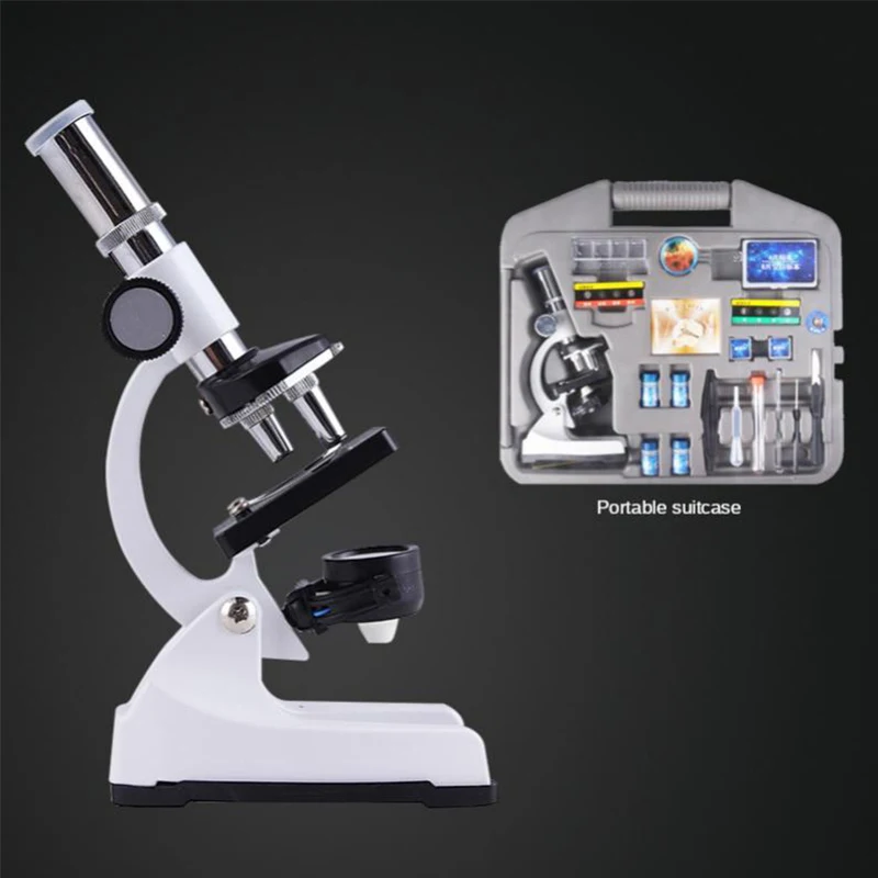 

Children's biological microscope 1200 times primary and secondary kindergarten students science laboratory supplies