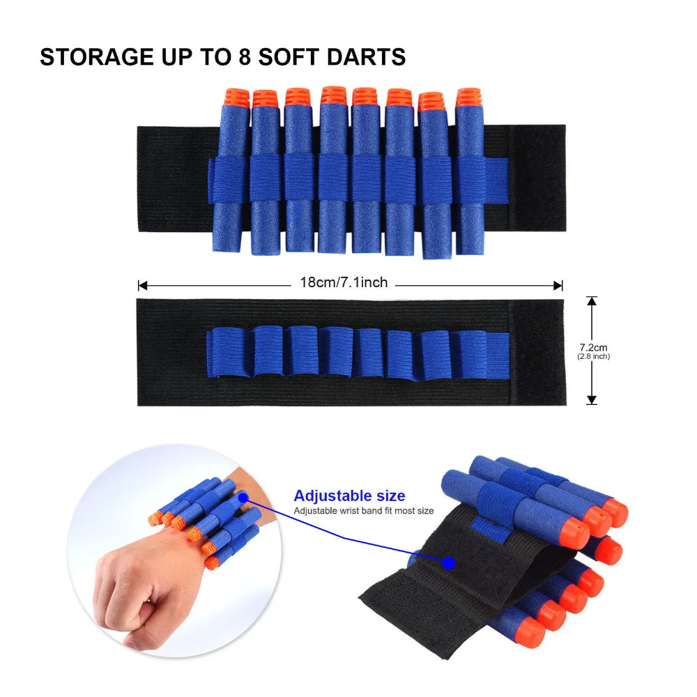 Bambini Tattico Gioco All'aperto Gilet Tattico Kit di Supporto Gioco Pistole Accessori Giocattoli per Nerf N-Strike Elite Serie Proiettili regali Giocattolo