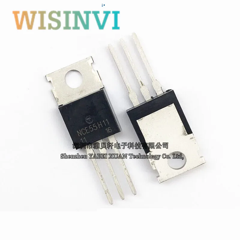 10 PCS NCE55P15 TO220 55V 15A ＆NCE55P30 TO220 55V 30A ＆ NCE55H11 TO220 55V 110A ＆NCE55H12 TO220 55V 120A ＆NCE6090 TO220 60V 90A