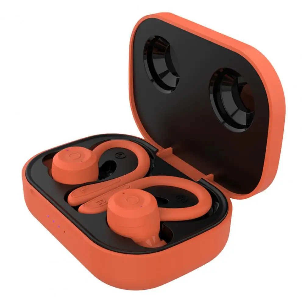 TWS Bluetooth 5.1 IPX6 Waterproof Charging Box Wireless Earphones Ear Hook Earbuds Sports Headset for Android