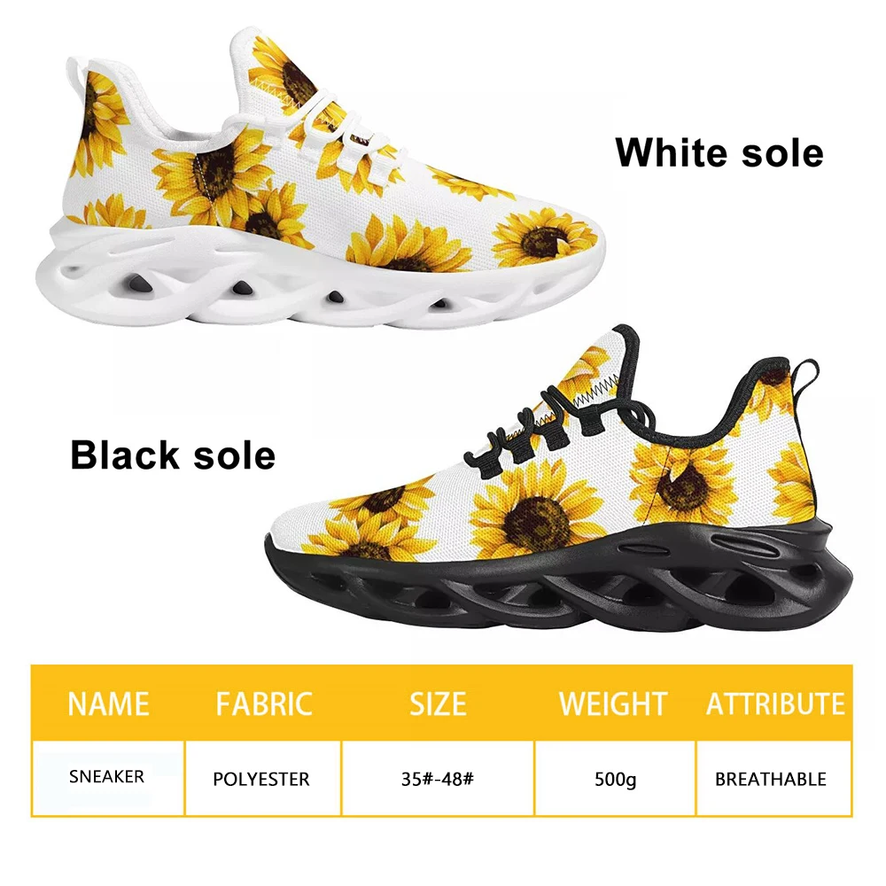 FORUDESIGNS Beautiful Flower Printed Fashion Men's Shoes Flats Casual Sneakers Autumn Comfortable Light Sneakers for Teen Boys