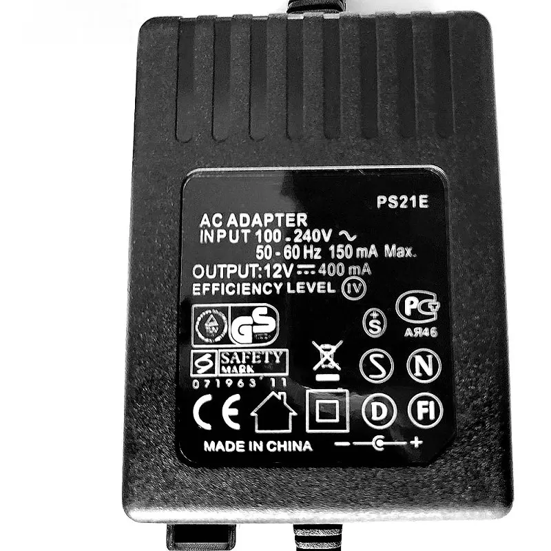 Universal Power Supply 100-240V AC to DC 12V Converter Power Adapter PS21E for SLX24 PGX2 BLX288 Wireless Receiver microphone