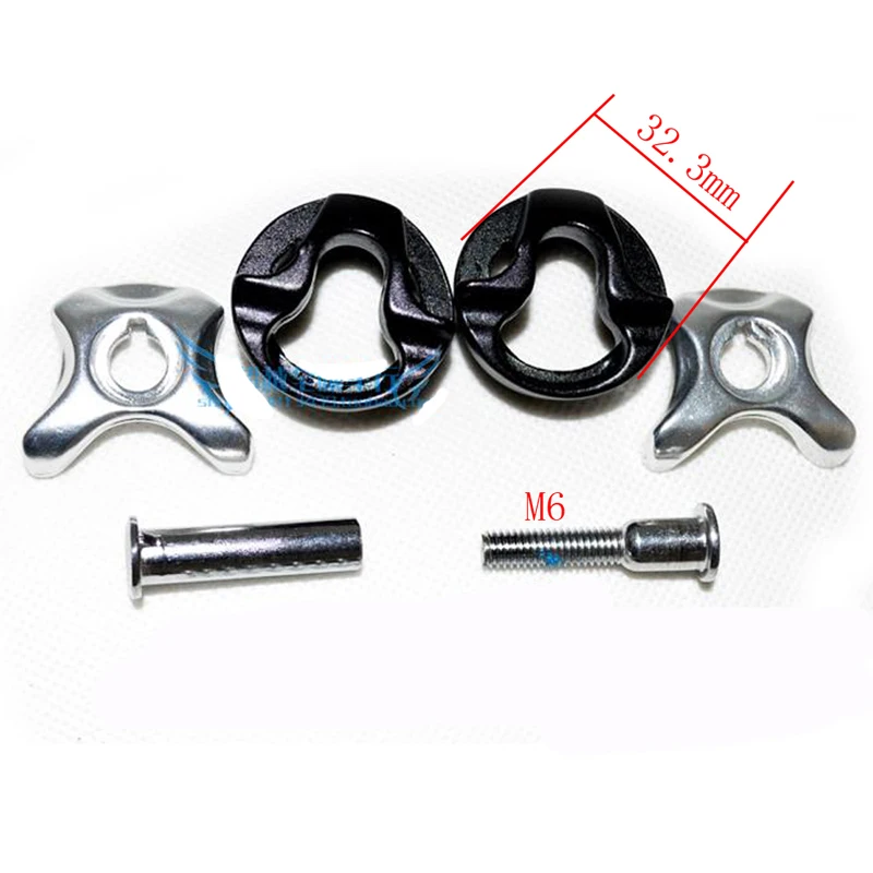 XXX Road Bicycle Seat Tube Clamp Screw  Seat Post clamps Round 7x7mm Rail Rod Cycling Mountain Bike Repair Parts 7X9mm