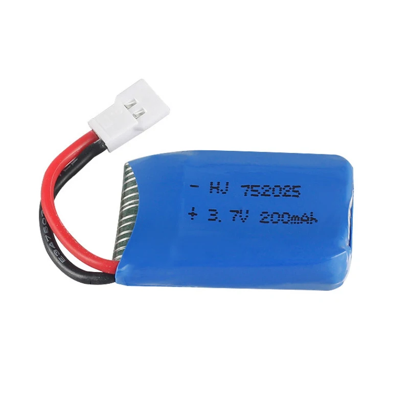 Batteria per Syma X4 X11 X13 RC Drones 3.7V 200mah batteria LiPo per Syma X4 X11 X13 RC Quadcopter Parts 752025