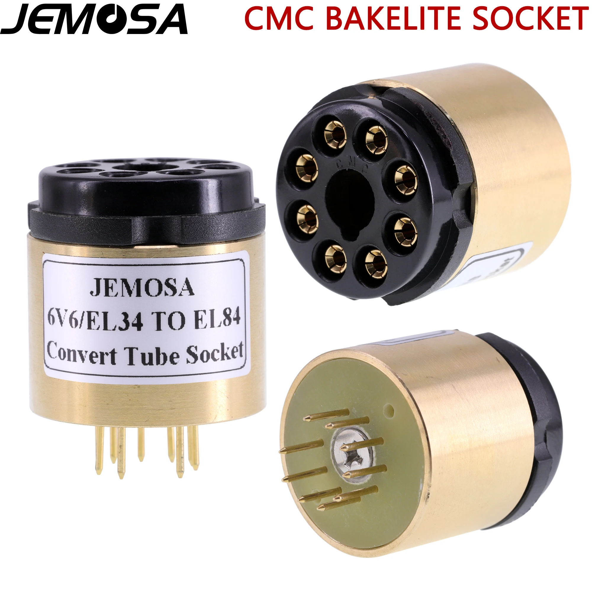 1 قطعة 6V6 6L6 6P3P 6P6P EL34 إلى EL84 6BQ5 6P14 6P15 فراغ أنبوب محول مأخذ التوصيل ايفي الصوت فراغ مُضخّم صوت تحويل المقبس