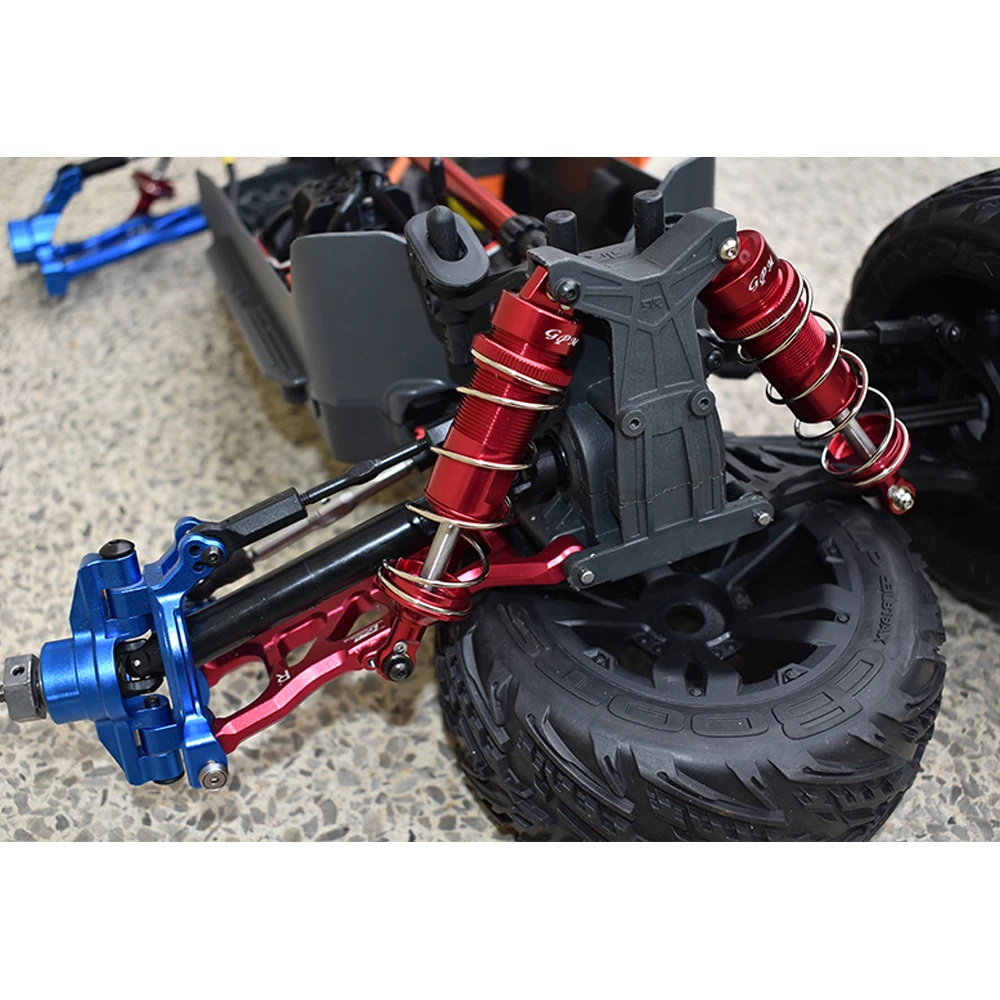 GPM ARRMA 1/10 KRATON 4S BLX ARA102690 Monster Truck Metal aluminum alloy 107MM front shock absorber DAMPERS AR330528 + AR330530