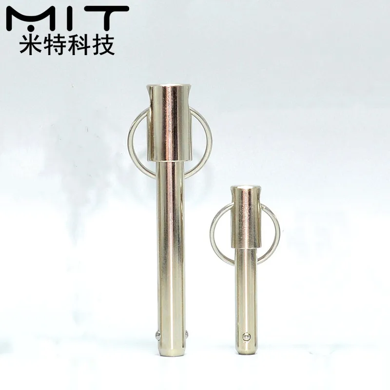 1Pc Carbon Steel Quick Release Pin Positioning Indexing Pins Safety Pin Diameter 5mm 6mm Use for Entertainment Ship