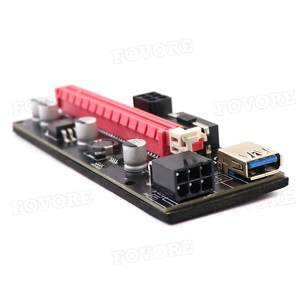 VER009S Plus PCI-E PCI Express 1X~16X 6個 Amazon.com: ezqnirk 1pcs VER009S Plus PCI Express PCIE PCI-E Riser