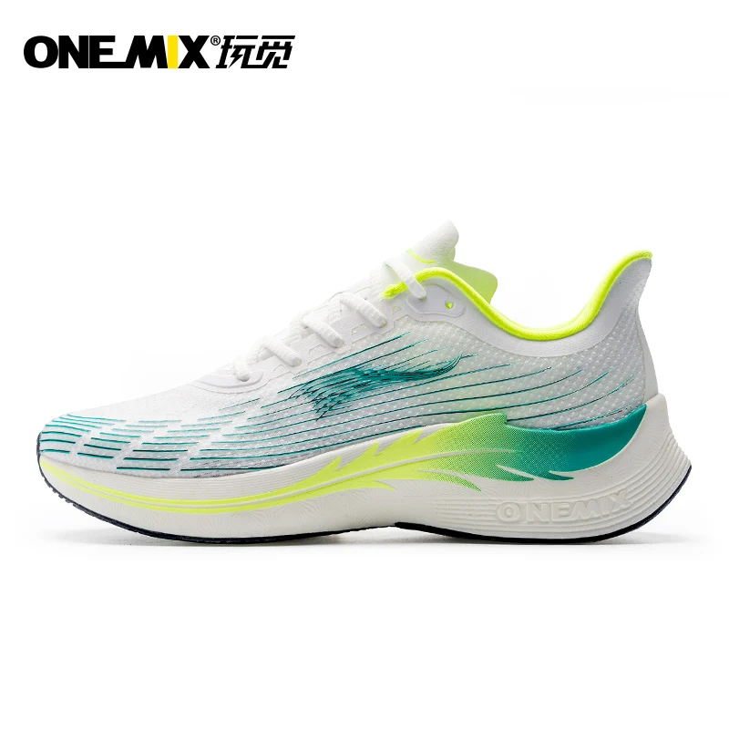 ONEMIX 2024 Unisex Running Shoes Casual Soft Comfortable Sports Walking Shoes for Outdoor Detachable Carbon Plate Male Sneakers