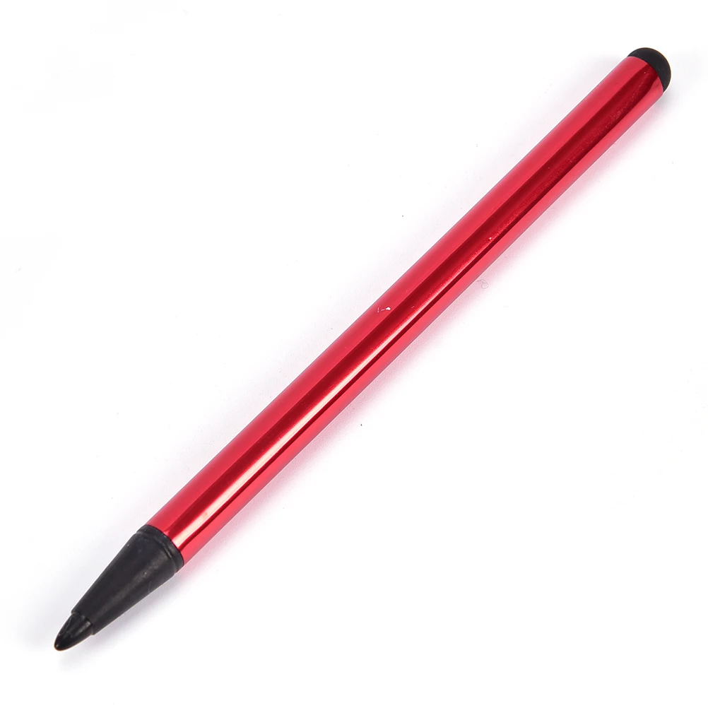 Capacitivo Resistive Touch Screen Stylus Pen, Lápis para Tablet, iPad, Celular, PC, 2 em 1, 1Pc