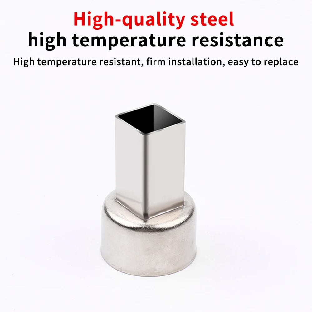 LUXIANZI 6Pc Universal Hot Air Gun nozzle For 858 Series 850 852D 898 Soldering Station BGA Nozzles SMD air gun Welding Nozzle