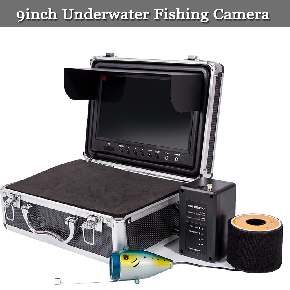 

12pcs LEDS IP68 Waterproof 15m Underwater Fishing Camera with DVR Recording Function Optional