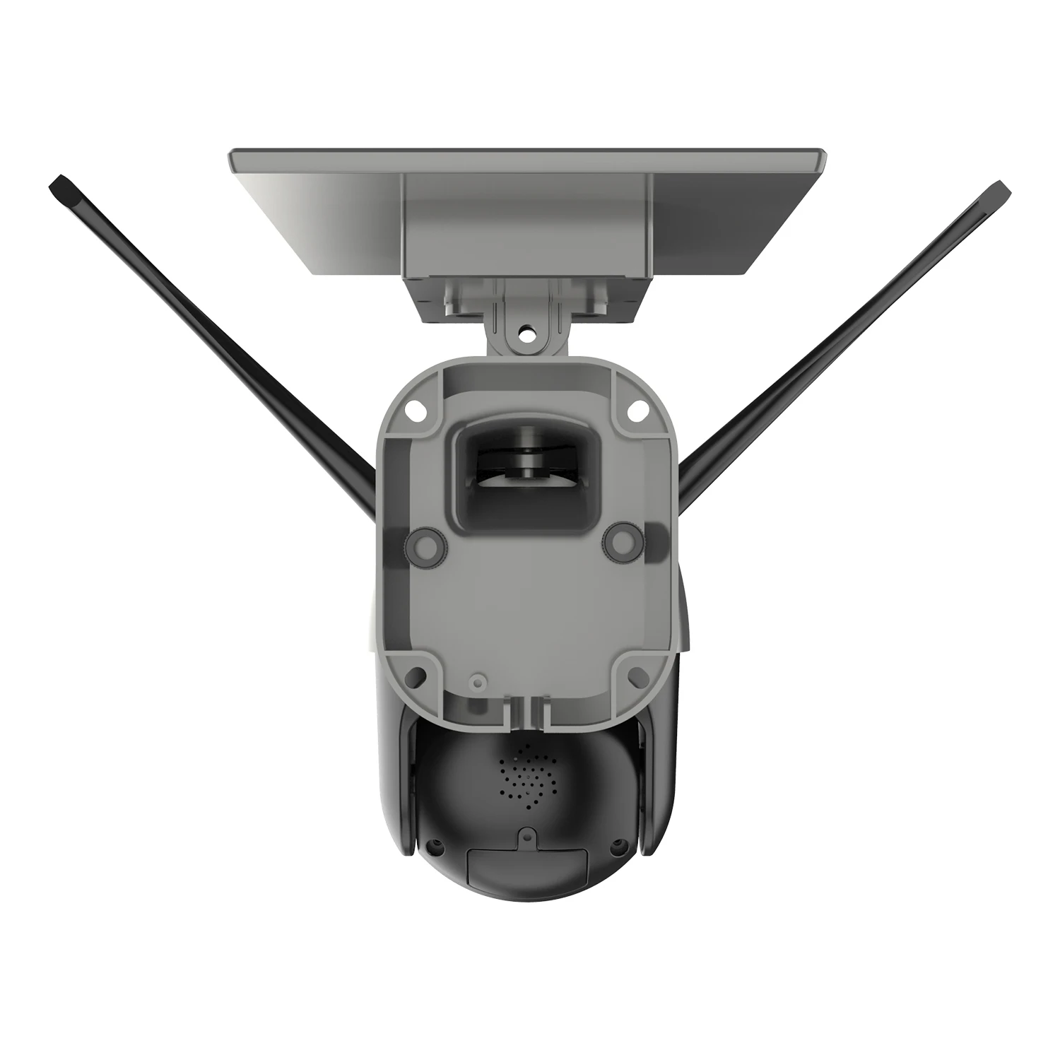 Solar  Camera Outdoor Wireless PTZ - WiFi Home Spotlight Camera System, Rechargeable Battery Powered 1080 HD Color Night