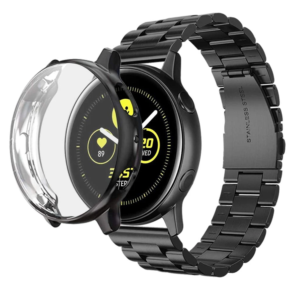 Case + bands for huawei watch gt 2e samsung galaxy watch active 2 40mm 44mm band with case Cover for huawei gt 2 46mm 42mm strap