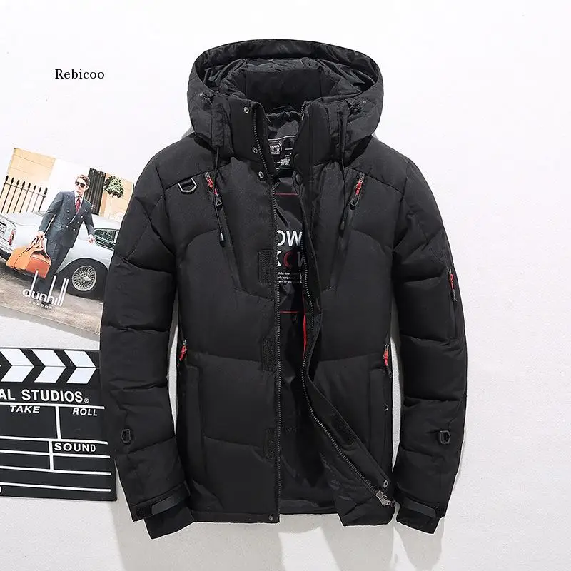 Winter Dicke Jacke Männer Hohe Qualität Windbreaker Mit Kapuze Parka Männer Casual Outwear Warme Jacke Größe M-4Xl