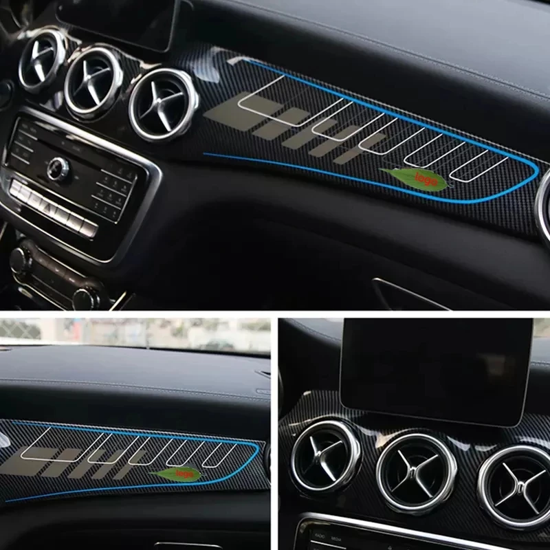 Instrument panel trim For Mercedes-Benz CLA250w117/GLA220/AMG/CLA 45Air outlet cover Instrument trim strip Central control panel