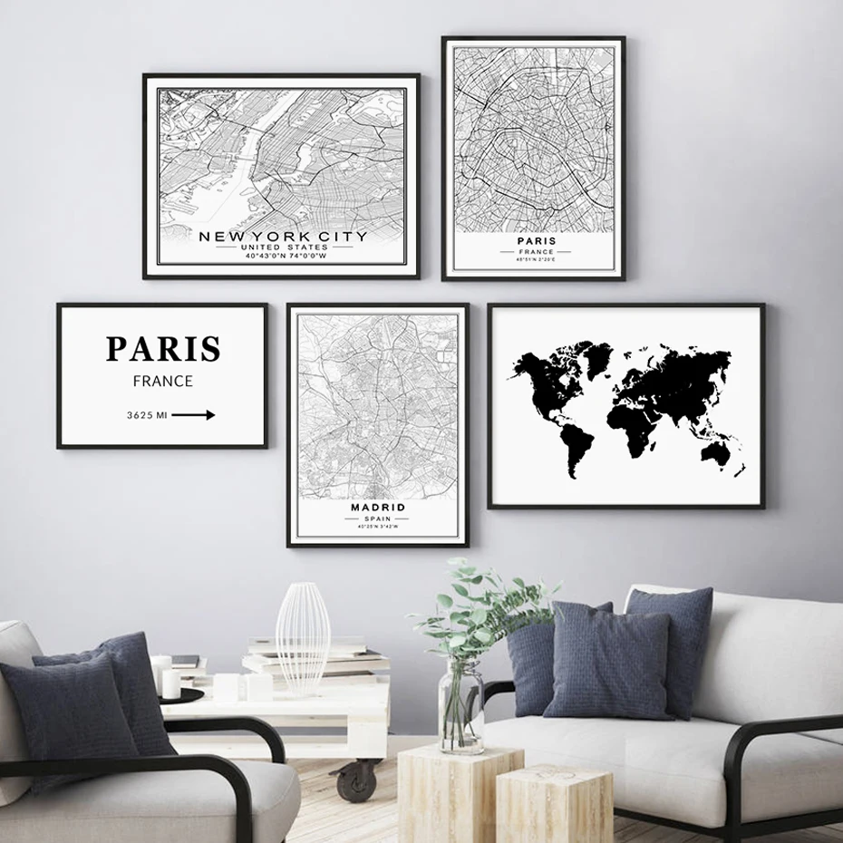 Descubre el encanto de ny mapa: Arte, decoración y personalización en AliExpress
