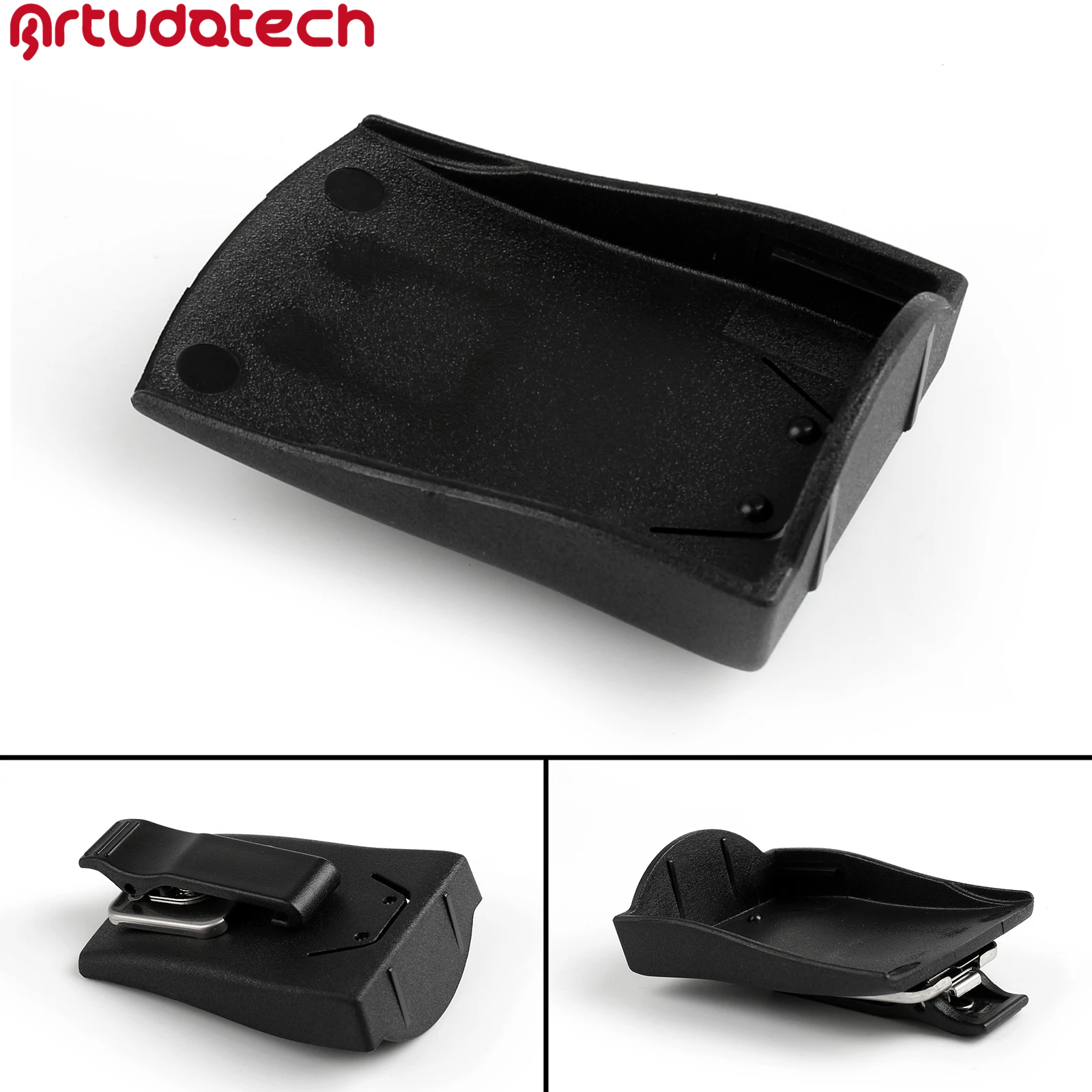 Artudatech Plastic Belt Battery Clip For Motorola GP328 GP338 Plus GP344 GP388 GP644 GP688  PTX700Plus PTX760Plus Radio