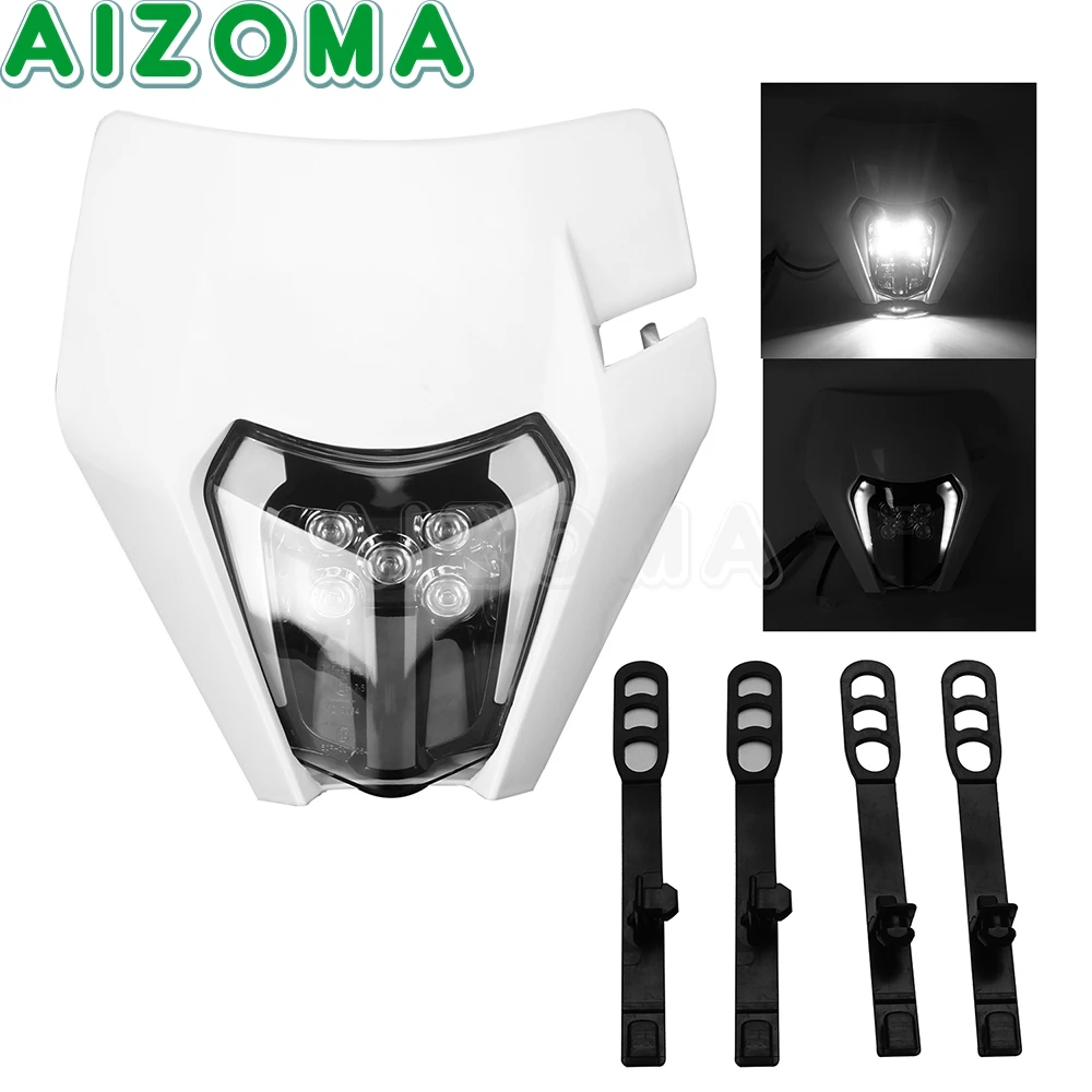 

Motorcycle New LED Headlight Headlamp Head Lamp Light for SX XC EXC XC-W SX-F XCF-W FC FE FX TE TC TX 10-20 2014 2015 2017