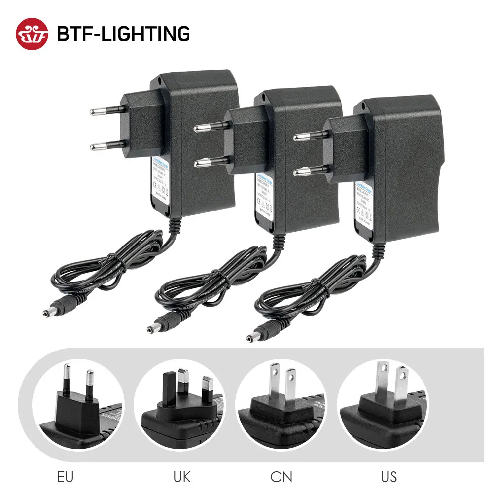 Chargeur mural de batterie au lithium, 12.6V 8.4V 16.8V l'autorisation pipeline 4.2V l'autorisation 18650, 5.5mm x 2.1mm 2.5mm 110-240V 3S Eddie ion polymère