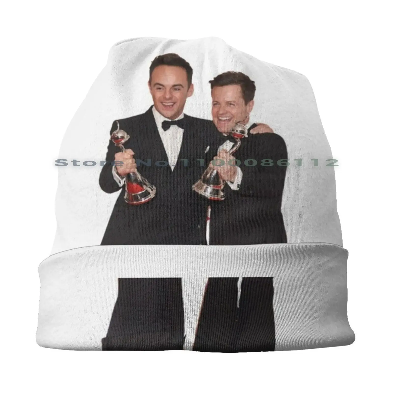 Ant And Dec [ 5 ] Beanies Knit Hat Ant Dec Friends Tv Presenters Im A Celeb Saturday Night Takeaway Celebrities Chums Mates