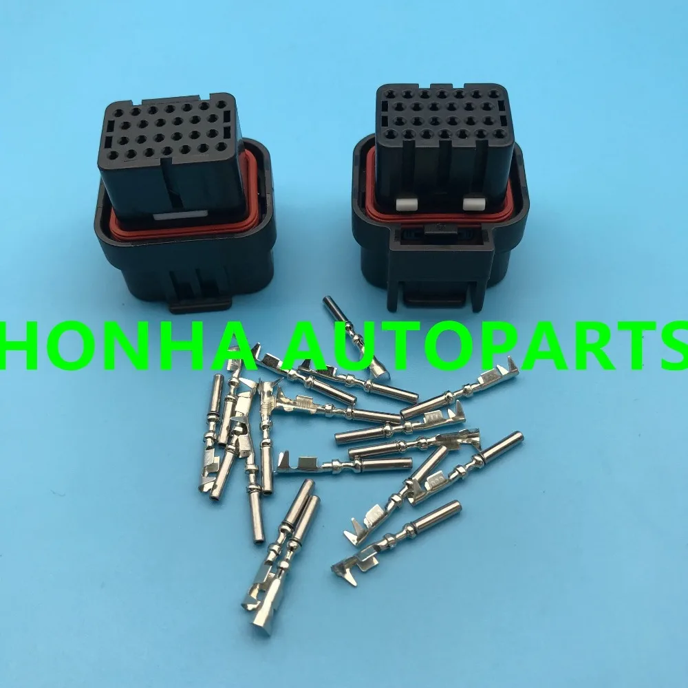 

Free shipping 1/2/5 pcs/lots 26 Pin/way two types AMP Tyco ECU Automotive Connector Electrical Socket 3-1437290-7 1473416-1