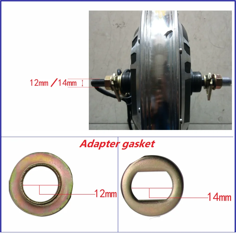 E-Bike City Bicycle Rear Rear Roller Brake 12-14mm Hub Axis Electric Bicycle Servo Brake Drum Brake