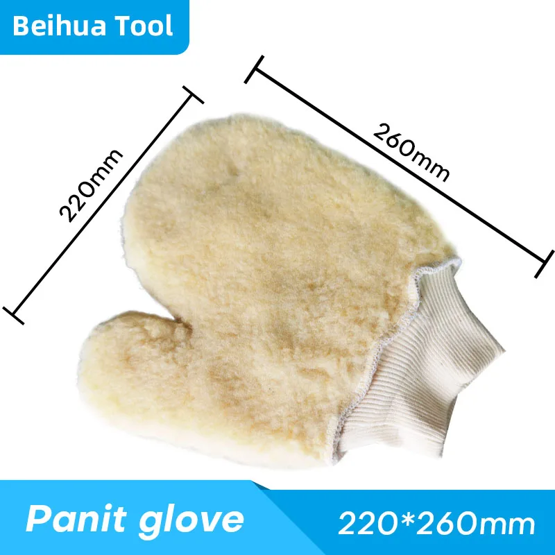 Paint Gloves Brush for Wall Decoration Art Paint Tools Car Wash Gloves Long Plush Pipe Brush Mittens Paint Brushes Daub Tool