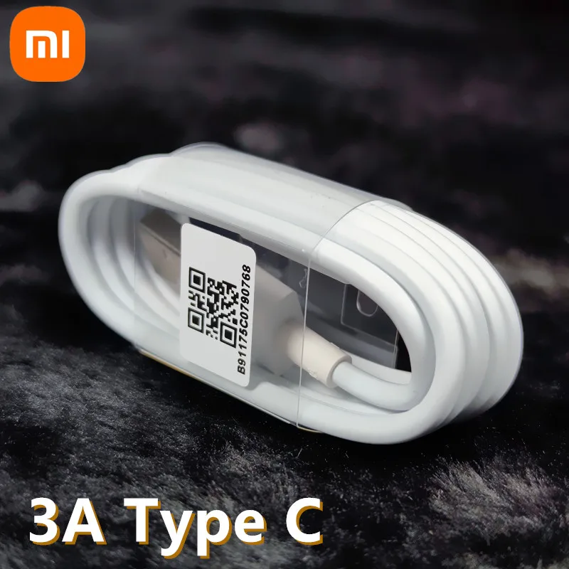 Original Xiaomi 22.5W Fast Charger EU Power Adapter 100cm Type C Cable For MI 10 lite Redmi 10 Note 7 8 9 9S MI 6 8 SE K20 pro