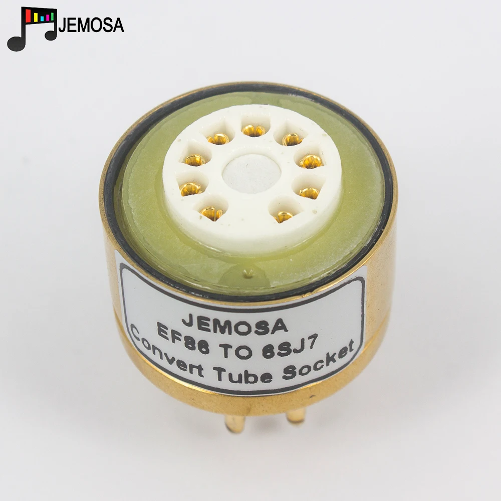 1 pz E80F EF86 a 6SJ7 6J8P 6SH7 5693 717A 6Ж8C fai da te HIFI Audio Vacuum Tube amplificatore converti adattatore presa spedizione gratuita