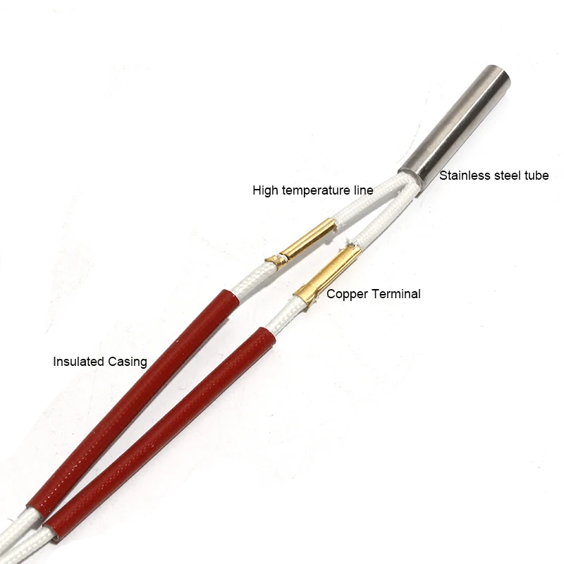 LUJINXUN 304SS Cartridge Heater 17mm x 38-48mm Electric Rod Heating Element 220V 200W-250W Heater Parts for Oven