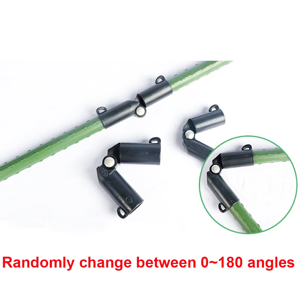 4pcs A B fork Plastic Gardening Plant support Stakes Connection Accessories Used To Fix and Build Plant Racks