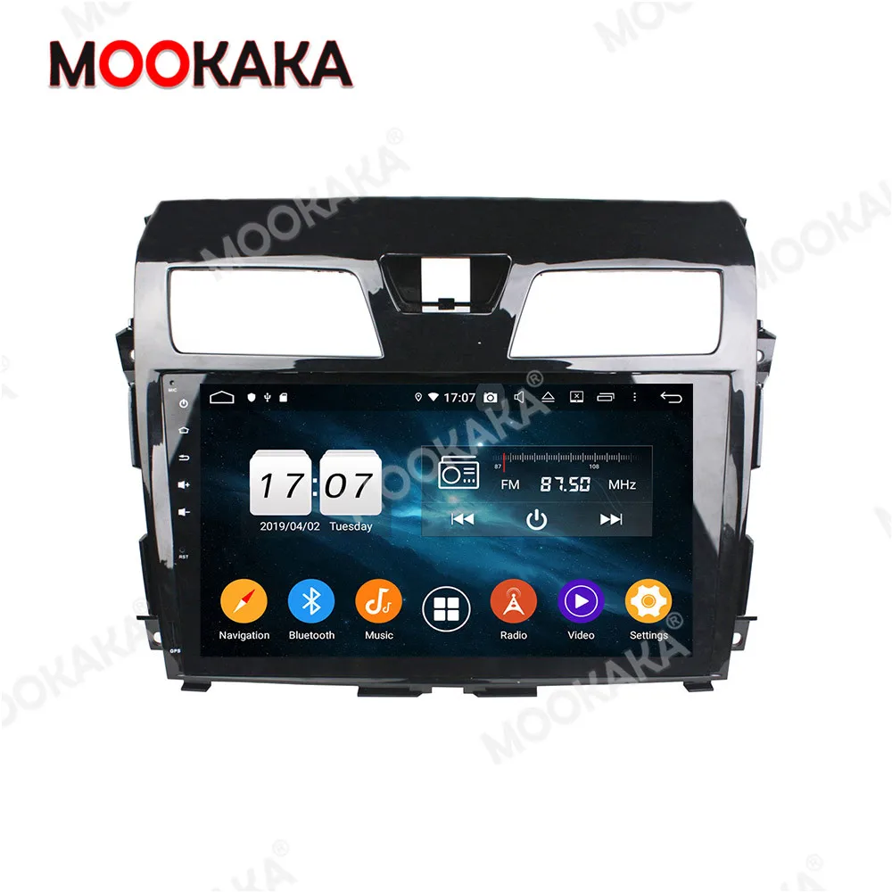 4+128GB Android10.0 Car GPS Navigation For Nissan tenna 2013-2015 Stereo Multimedia Player Auto Radio Head Unit built-in Carplay