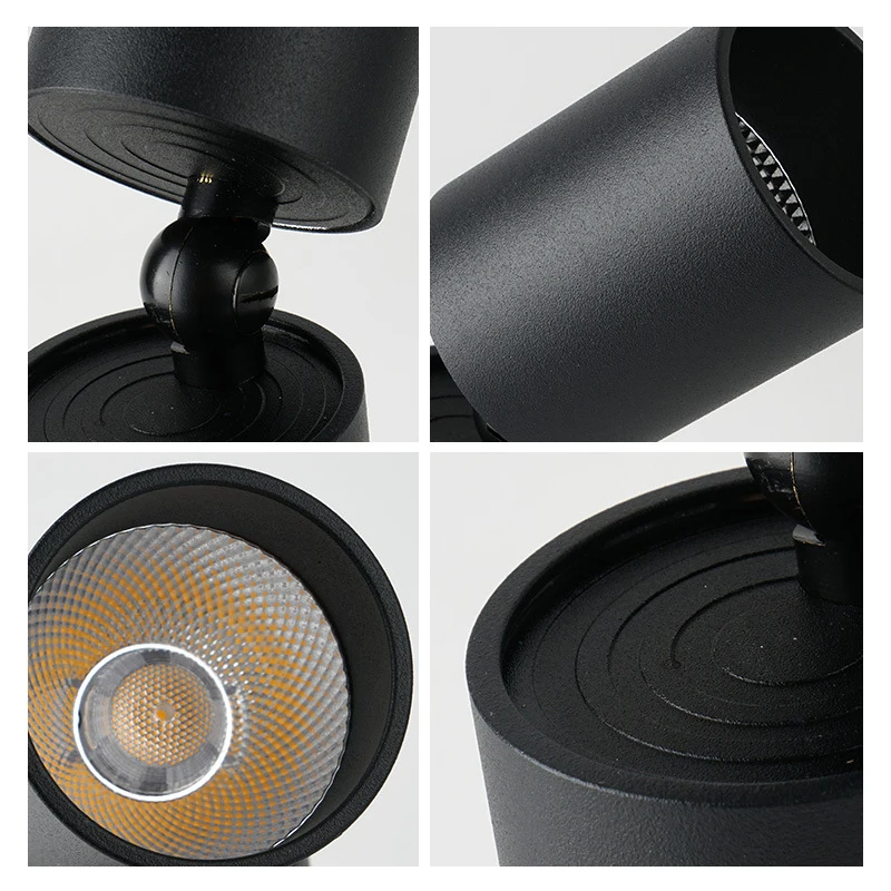 Modern Rotatable LED Ceiling Light 3W/5W/7W LED Surface Mounted Ceiling Lamp For Livingroom Diningroom Bar Shop AC85-265V