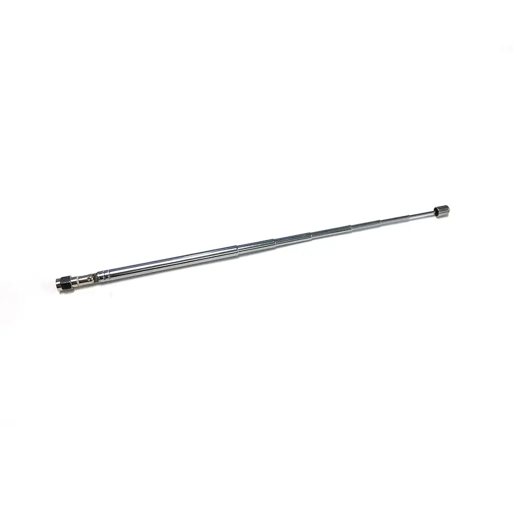 2PCS Telescopic Antenna 7 Sections 120mm Long With SMA Male Connector Total 480mm Radio Aerial NEW