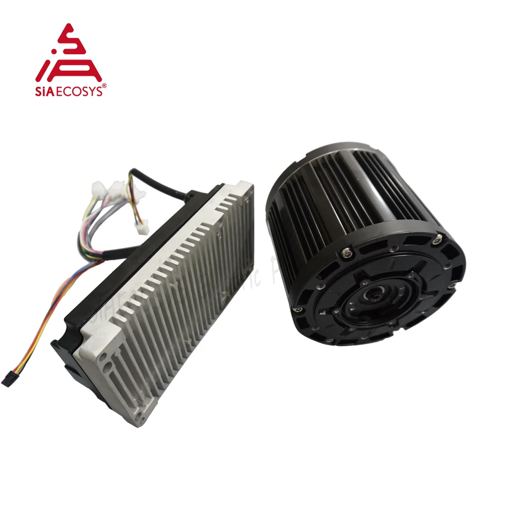 QS MOTOR 3000W 138 70H V1 belt design mid drive motor with EM150S controller max speed 100kph