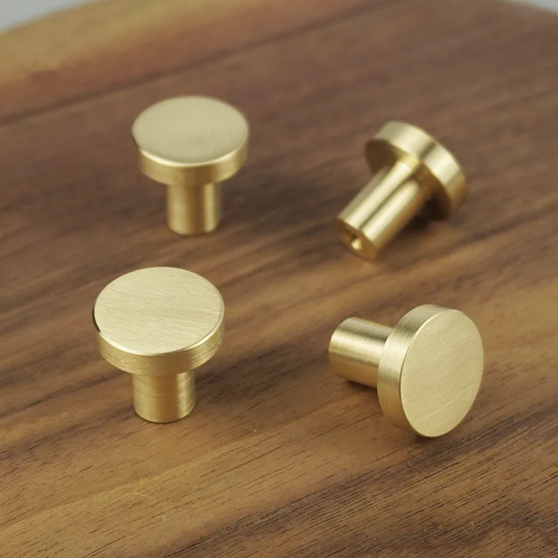 Brass Gold Cabinet Knobs and Handles Furniture Handles Drawer Knobs Copper Kitchen Knobs Cabinet Pulls