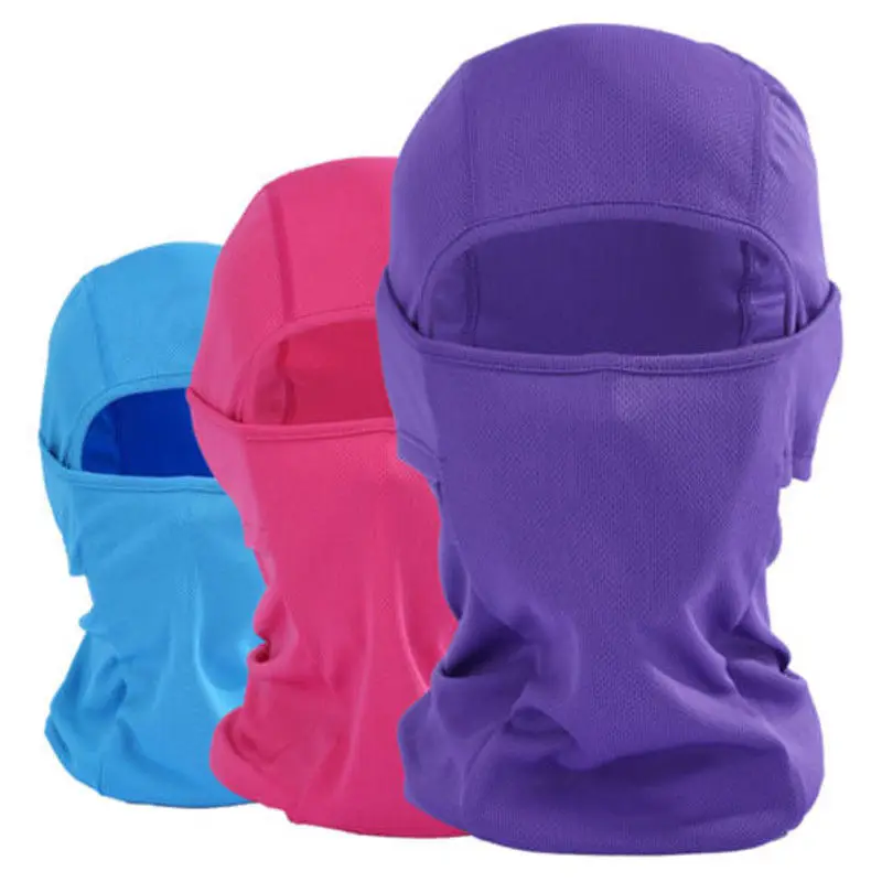 Hot Protection Breathable Protective Face Mask Cool Soft Outdoor Motorcycle Bicycle Full Face Mask Balaclava Ski Neck Beanies