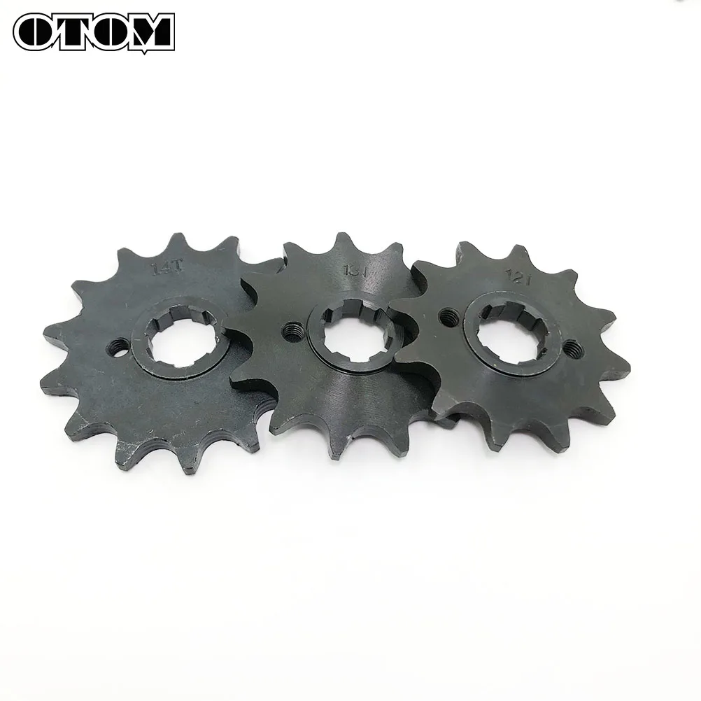 OTOM 12T 13T 14T 16T Small Sprocket Fit 428 520 Chain Transmission Chain Wheel Teeth For HONDA CRF SL XR 230 Motorcycle Parts