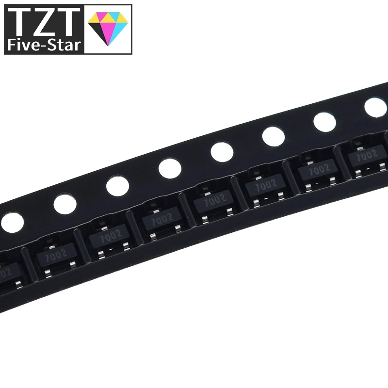 100/300 Stück 2N7002 2N7002LT1G 60V 300MA für Arduino – Detail 3