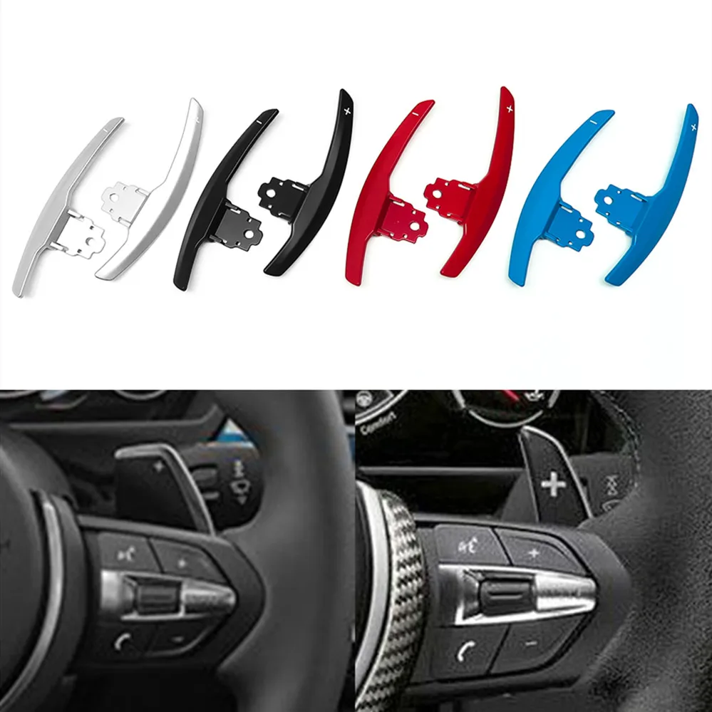 Steering Wheel Paddle Shifter Extension For BMW X1 X2 X3 X4 X5 X6 F48 F39 F25 F26 F15 F16 Metal Alloy Accessories