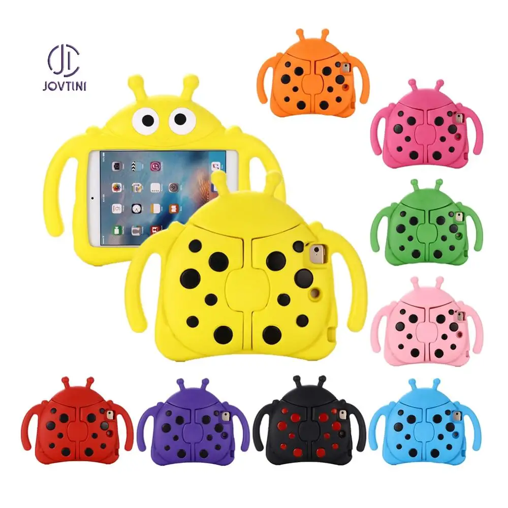 Kids Case for iPad Air 2 5th 6th Gen 9.7 2017 2018 Cute Cartoon Shock Proof Full Body Cover for IPad Mini 1 2 3 4 5 Stand Case